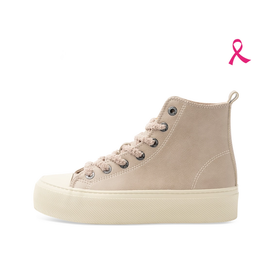 Basket spécial édition octobre rose du site chaussea