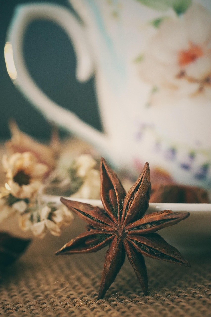 Tisane avec une badianne